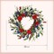 20 Inch Patriotic Wreath for Front Door Artificial Spring/Summer Floral Wreath Red White Blue Roses Daisies Independence Day Memorial Day for Indoor Outdoor Home Wall Holiday Decor